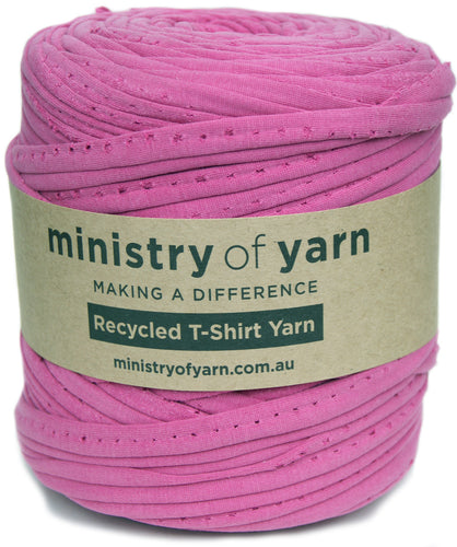 Fuchsia T-shirt Yarn - Seconds Quality