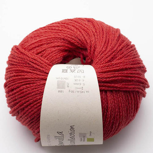 Semilla Cable GOTS organic wool Australia Red