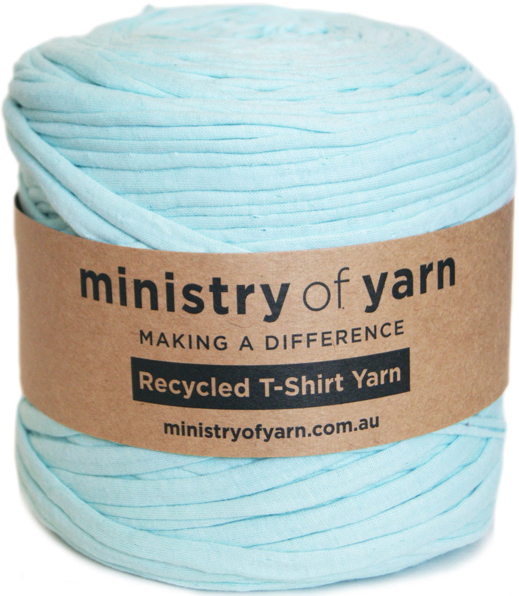 Light Mint Blue T-shirt Yarn