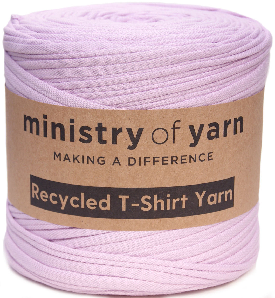 Lilac Pique Tshirt Yarn Seconds Quality Ministry of Yarn