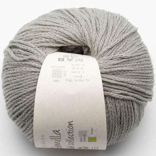 Semilla Cable GOTS organic wool Australia light grey