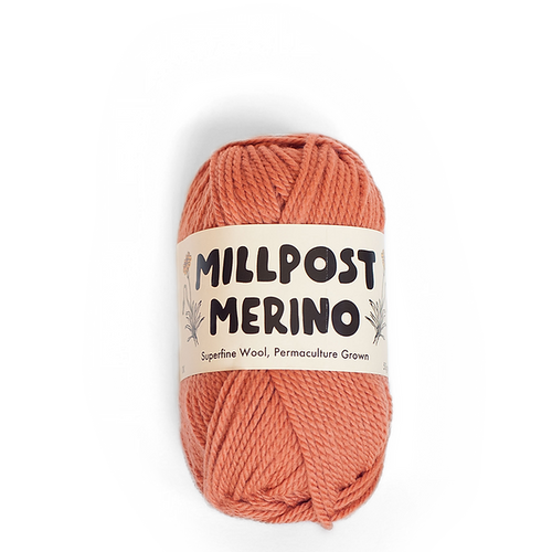 Millpost Merino Superfine Merino Ball - Apricot