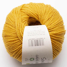 Semilla Cable GOTS organic wool Australia bright yellow