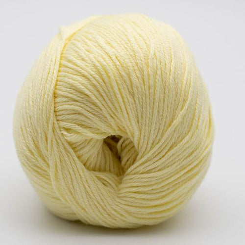 Light Yellow GOTS ecofriendly vegan yarn