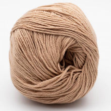 ball of light brown vegan organic eco-friendly yarn Australia