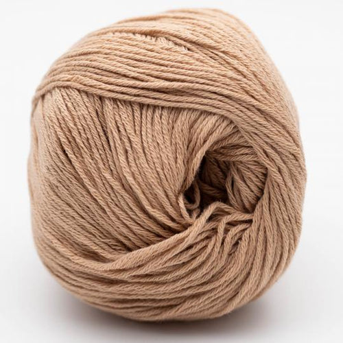 ball of light brown vegan organic eco-friendly yarn Australia