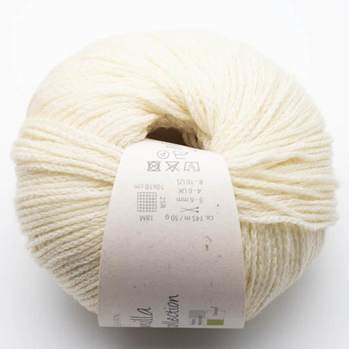 Semilla Cable GOTS organic wool Australia Cream