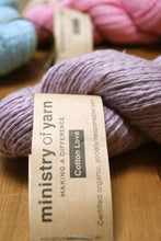 Lilac DK Knitting Crochet Australia socially responsible Fair Trade Organic cotton yarn Cotton Clouds