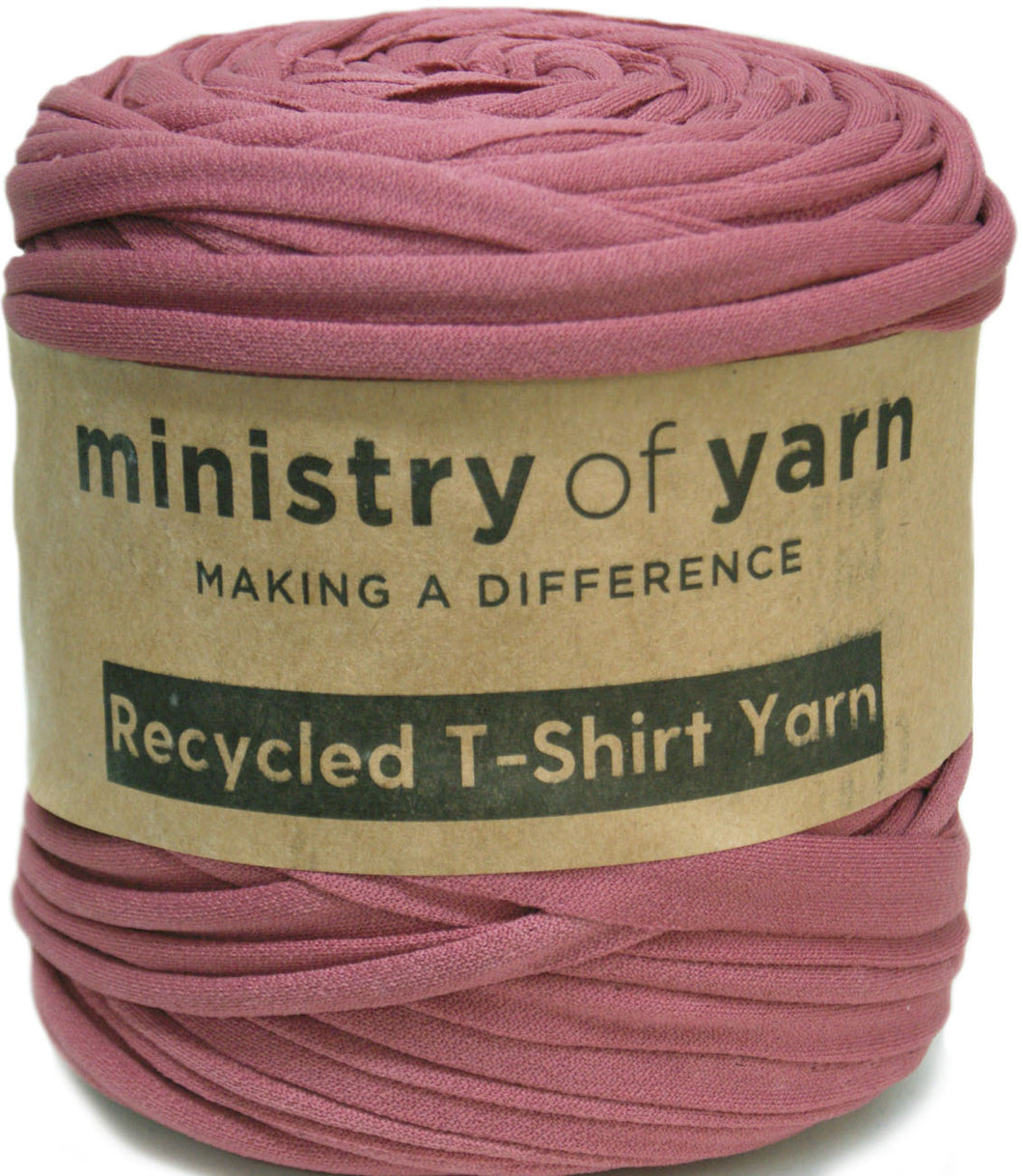 synthetic rose recycled t-shirt yarn Australia