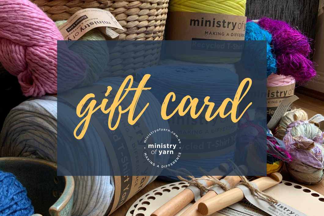 Ministry of Yarn Digital Gift Card